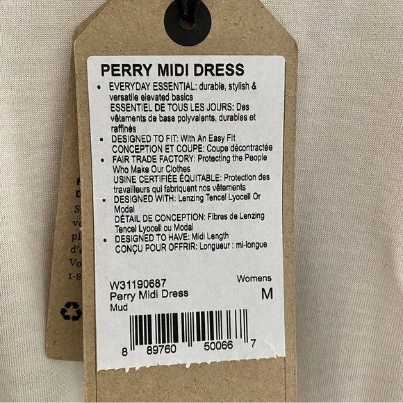 Prana Perry Midi Dress Size Medium - Picture 12 of 12